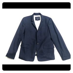 J.Crew Wool Regent Blazer Navy